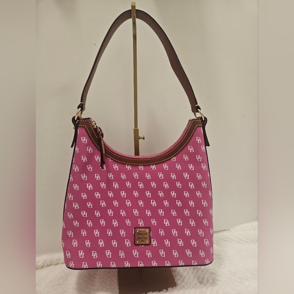 Dooney & Bourke Gretta Hobo Bag, Pink, Cute, Feminine,Flirty, Girlhoodcore, NWT - Picture 1 of 15